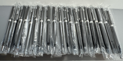 20 PACK The Ritz Carlton Metal Ball Point Twist Pens Heavy Sleek