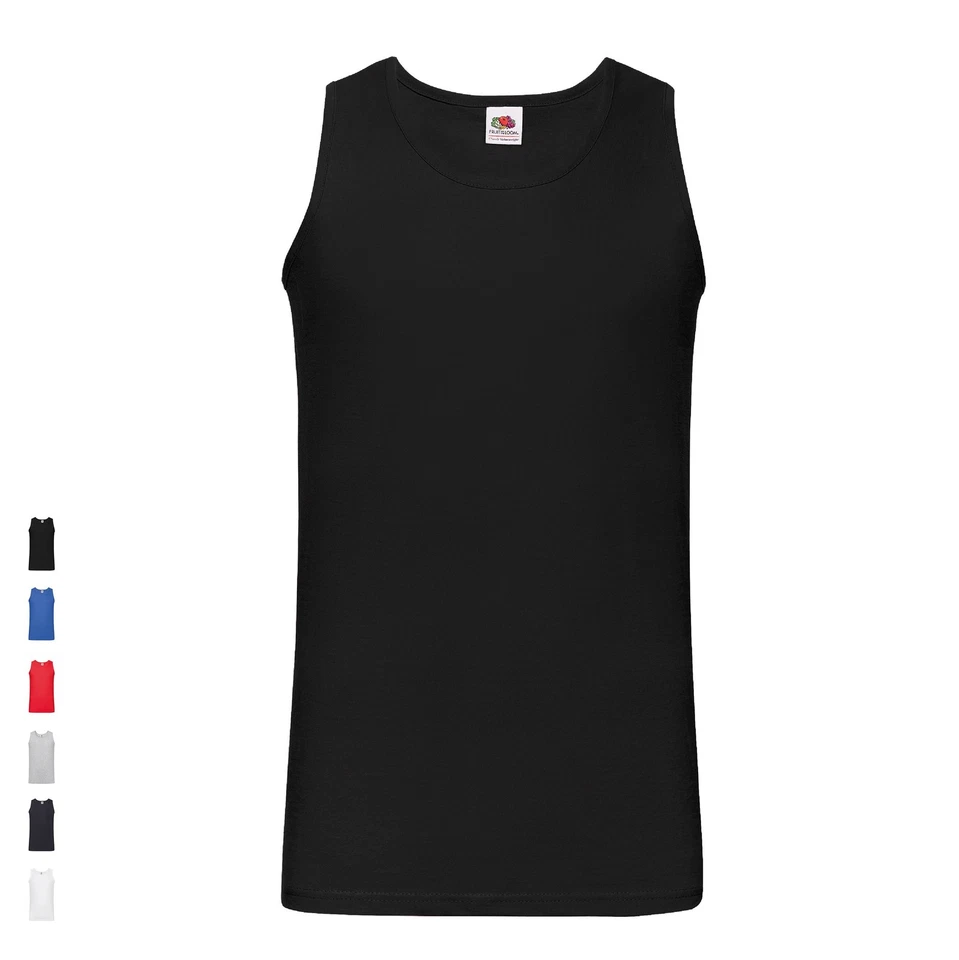 Fruit of the Loom Valueweight Athletic Vest Axelshirt Unterhemd Shirt NEU - Bild 1 von 1