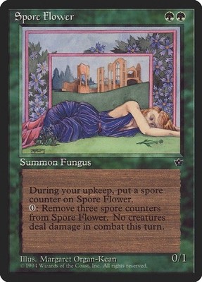 Spore Flower # (LP) Fallen Empires MTG