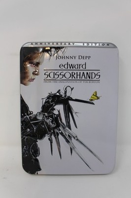 Edward Scissorhands DVD Collectible Tin Case Anniversary Edition