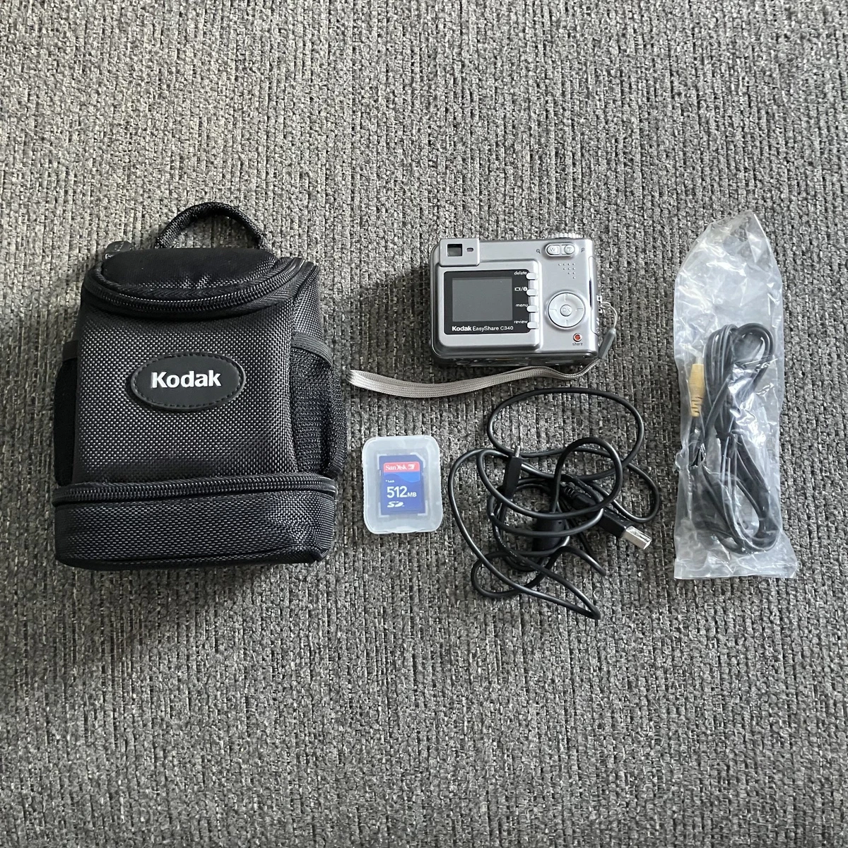 Kodak EasyShare C340 Digital Cameras 5-6.9 MP Maximum Resolution