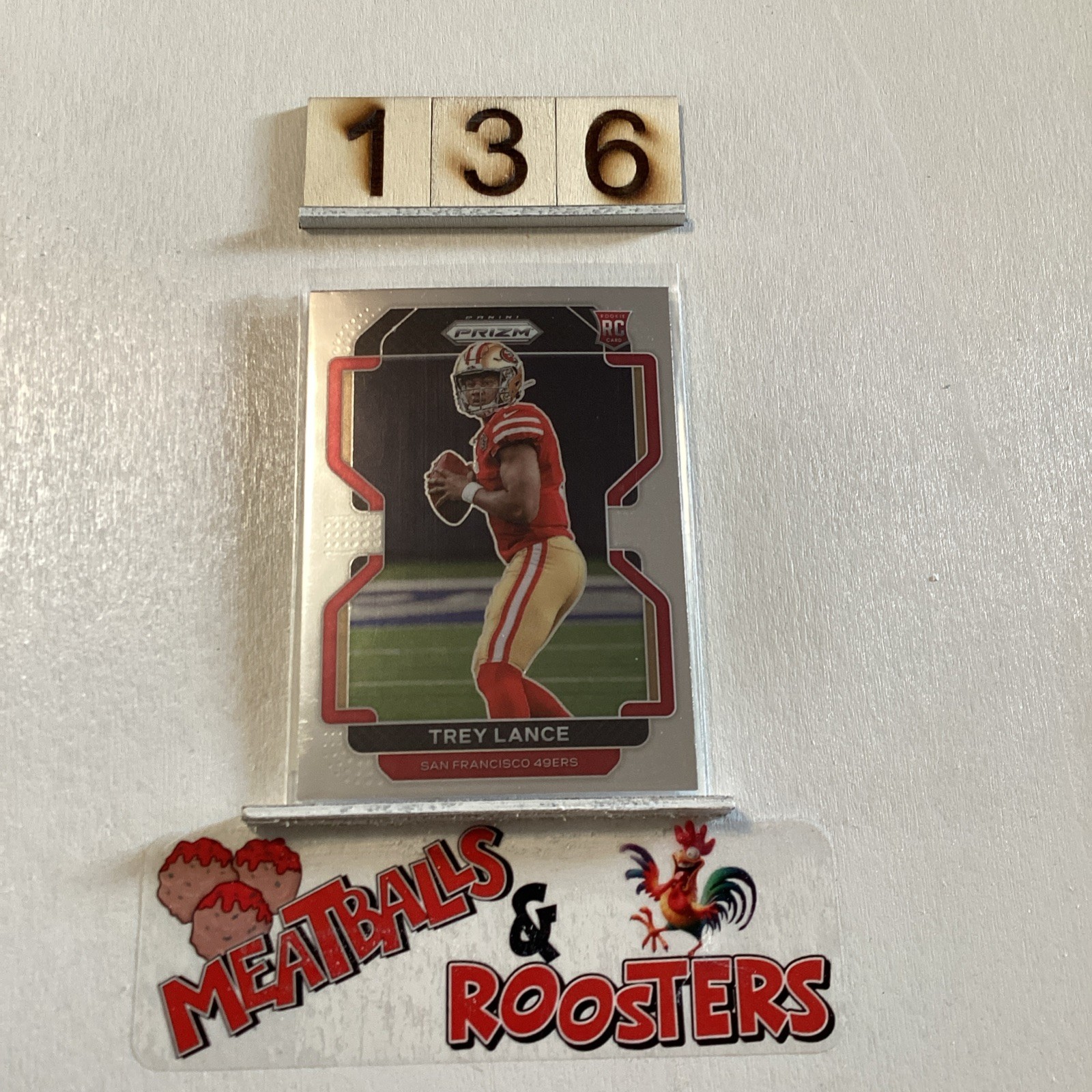 2021 Panini Prizm #333 Trey Lance Rookie