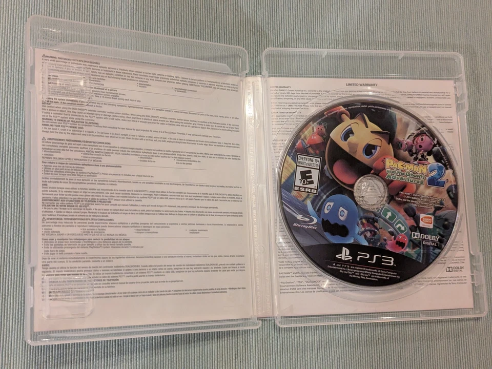 Pac-Man and the Ghostly Adventures PS3 Case and Disc (no manual) - Image 3 of 4