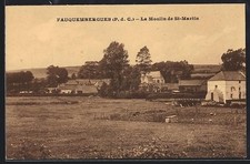 Old postcard Fauquembergues /P. d. C., Le Moulin de St-Martin