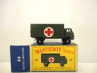 1959 MOKO Lesney Matchbox No.63 'FORD SERVICE AMBULANCE'--w/HTF D-box-see photos