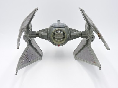 STAR WARS TIE Interceptor ROTJ Return of Jedi 1984 Kenner COMPLETE vintage Crack