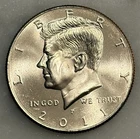 2011-P Kennedy Half Dollar - AU - About Uncirculated