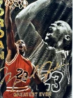 Michael Jordan 1993 Sports Edition Greatest Ever Gold Foil Sig Retirement Card