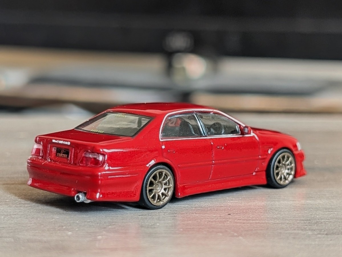 TARMAC トヨタチェイサーJZX100 Tarmac Works Global64 Toyota Chaser JZX100 Red Diecast Car 1:64 | eBay