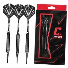 Soft tip Darts Set with Brass Barrel,Professional Darts Plastic