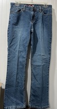 JORDACHE Vintage Bootcut Jeans Med Rise Juniors 9 / 10 Petite x 29 Med Blue