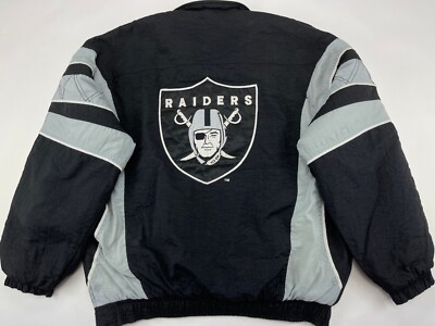 Los Angeles Raiders jacket, 1/2 half zip anorak football