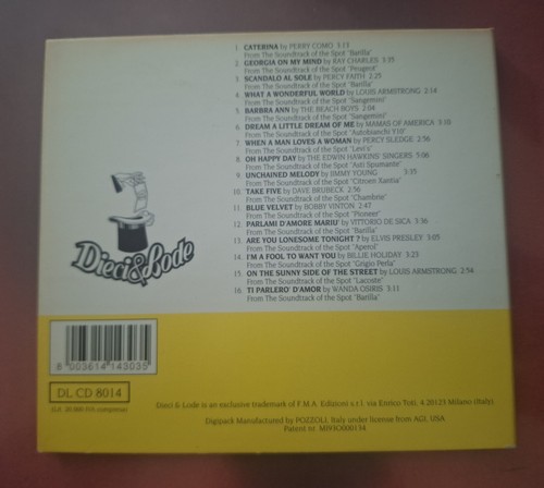 Various – 30 Secondi CD Compilation Digipak Italy - Bild 2 von 2