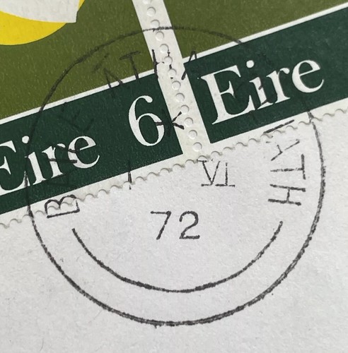 First Day of Issue 1972 Ireland Cover Registered Mail to Massachusetts You Grade - Picture 9 of 15