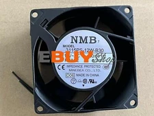 NMB 3115PS-12W-B30 AC115V 9/7W Aluminum frame Axial fan 80 x 80 x38MM 2pin