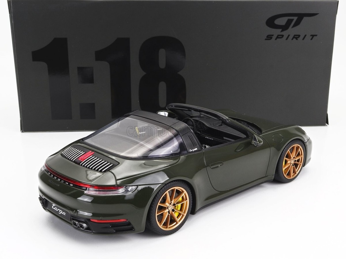 Gt-Spirit 1/18 Porsche 911 992 Targa 4S 2020 Olive Green