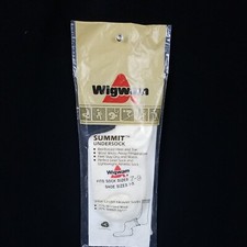 Vintage Wigwam Mojave Socks Wool Liner Undersocks size 7 - 9 American Made