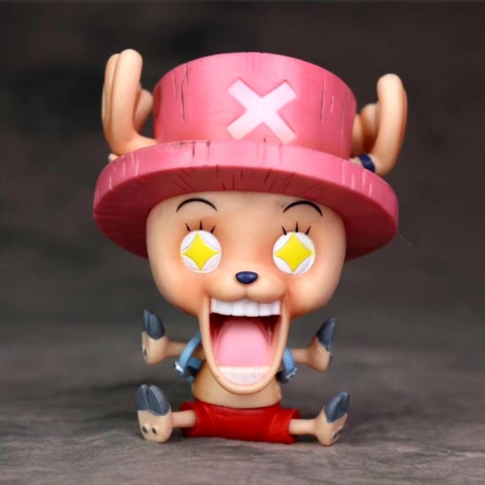 Figurine One Piece Chopper 8cm Statuette Drôle Chibi Collection Déco