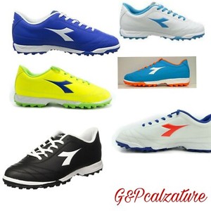Diadora calcetto 650 III TF Nera/Bianco/Giallo/Blu/Azzurro-scarpe calcio uomo | eBay