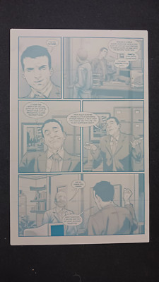 Category Zero Conflict #4 - Page 2 - PRESSWORKS - Comic Art - Printer Plate - Cy