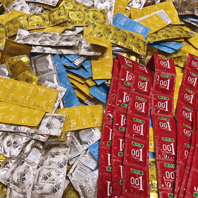 Latex Condoms Bulk Pack Ultra Thin Extended Pleasure Extra Time Delay 10-100 PCS
