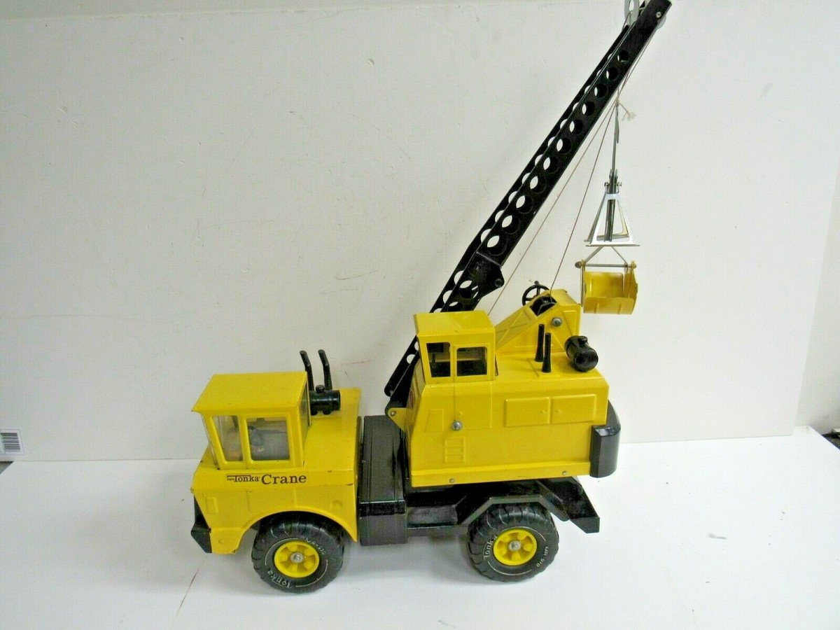 Vintage 1970's Pressed Steel Mighty Tonka Crane | eBay