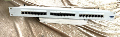 Brand-Rex GigaPlus Giga Plus Patchpanel 24 Ports Serverschrank mit Widerständen