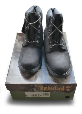TIMBERLAND 27332 Women 6.0 waterville Double black 6inch premium work Boot proof