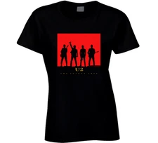 U2 The Joshua Tree Rock Music Concert Tour Ladies Womens T Shirt Tee Gift New