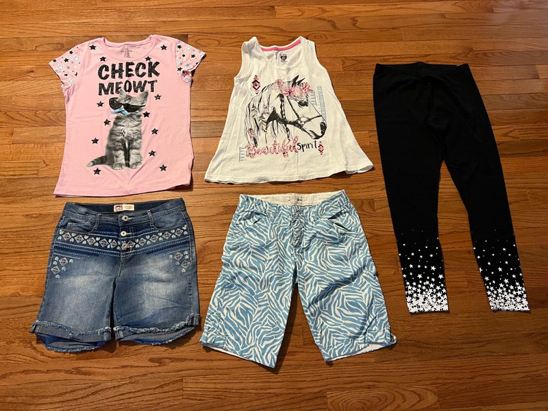 Old Navy Lei So Love@First Sight Lot of 5 Sz 14 14/16 Tank Bermuda Shorts Tee