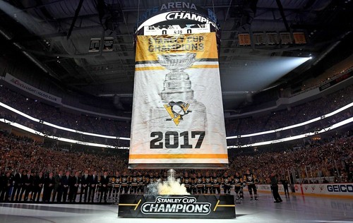 3 GRÖSSEN Pittsburgh Penguins Stanley Cup & im Ruhestand #s Conf Aufkleber Banner NEU JAGR - Bild 6 von 14