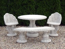 Mobili da giardino panca sedie tavolo da giardino 77/85/47 cm 532 kg cemento ...