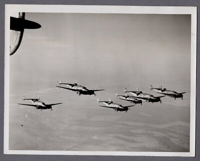 LOCKHEED VENTURA B-34 FORMATION HELLS A POPPIN NOSE ART EINDHOVEN RAID PHOTO 4