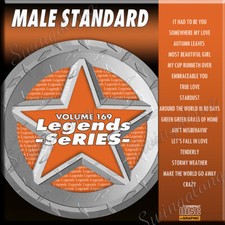 KARAOKE CDG LEGEND SERIES 16 Tracks MALE STANDARD VOL-169 NEW In Plastic/Print