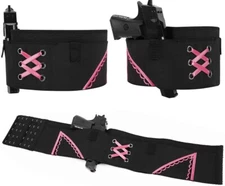 Women Holster Lady Anti-Slip Leg Concealed Carry Garter Thigh Gun Pistol Holster