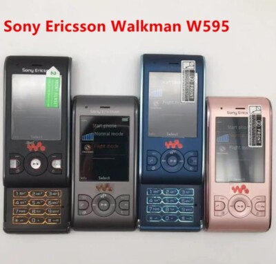 Sony Ericsson W595 - Gris/Bleu- Débloqué | Back Market