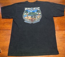 Vintage Harley-Davidson Motorcycle T-shirt Men's Size XL Pacific Maui Hawaii