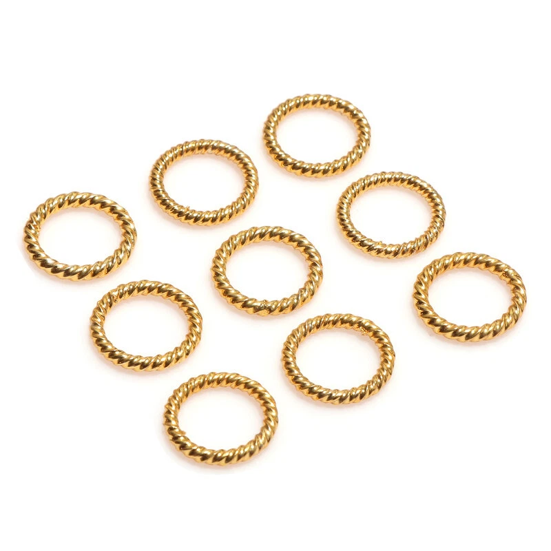 18k gold 2024 jump rings