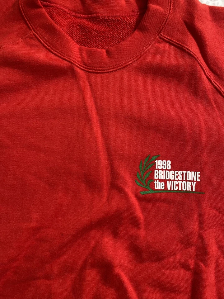 Vtg 1998 West McLaren Mercedes Bridgestone Formula 1 Sweatshirt One Size Japan - Image 4 of 4