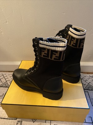 fendi combat boots