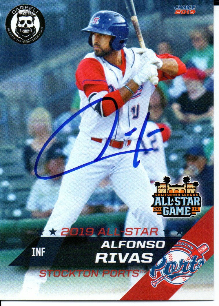 Alfonso Rivas 2019 Stockton Ports California League All Star Game ...