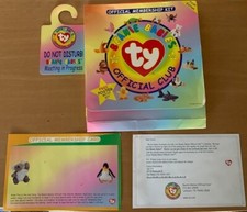 Ty Beanie Babies Official Membership/Official Club Items Free Shipping