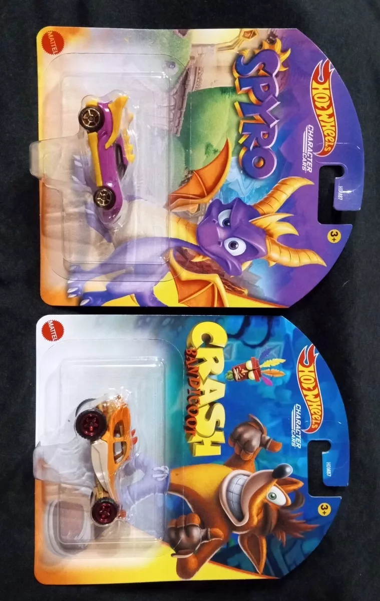 Crash Bandicoot - Hot Wheels Character Cars