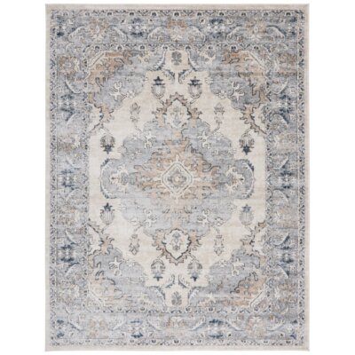 SAFAVIEH Oregon Collection ORE898B Beige / Grey Rug