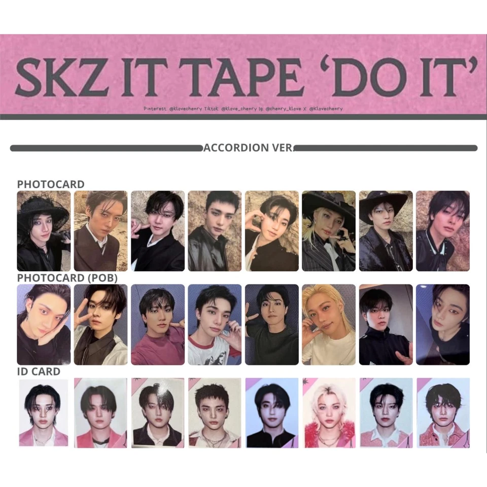 Stray Kids ALBUM [SKZ IT TAPE ‘DO IT’] Accordion Ver. - Image 3 of 4