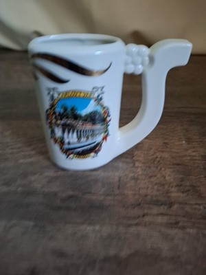 Kurtasse Bädertasse Klein Karlovy Vary Carlsbad Kurbecher  Porzellan (K14)