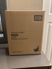 HOT TOYS STAR WARS DARTH MAUL with Sith Speeder 2.0 MMS749 - With Coin! NIB