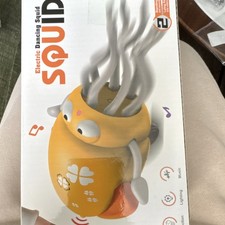Electric Dancing Squid Interactive Toy with Music, Lights, Ages 3 and Up