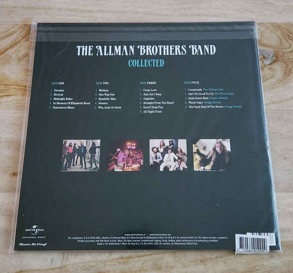 The Allman Brothers Band - Collected Vinyl 2LP Sealed Music On Vinyl Europe 2019 - Image 3 of 3