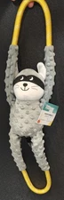 Zippypaws Raccoon Rope Tugz Durable Dog Toy*FREE SHIPPING